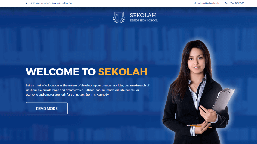 website sekolah terbaik