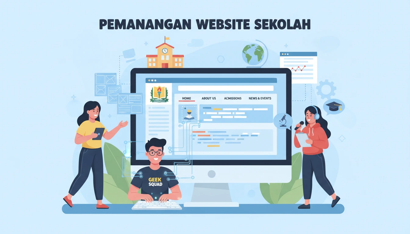 website sekolah moderen
