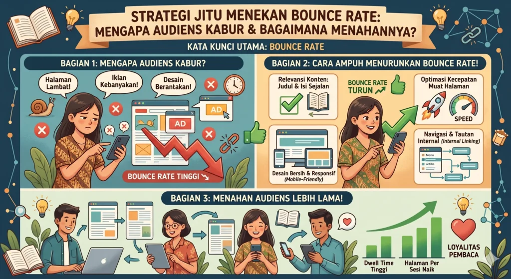 Strategi Jitu Menekan Bounce Rate