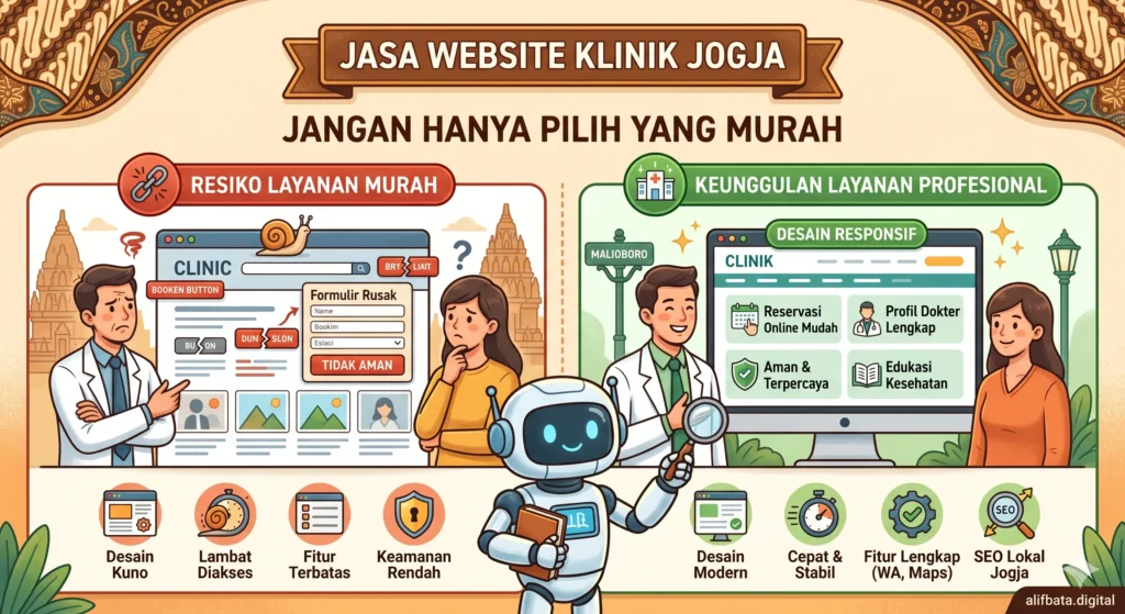 Jasa Website Klinik Jogja, Jangan Hanya Pilih yang Murah