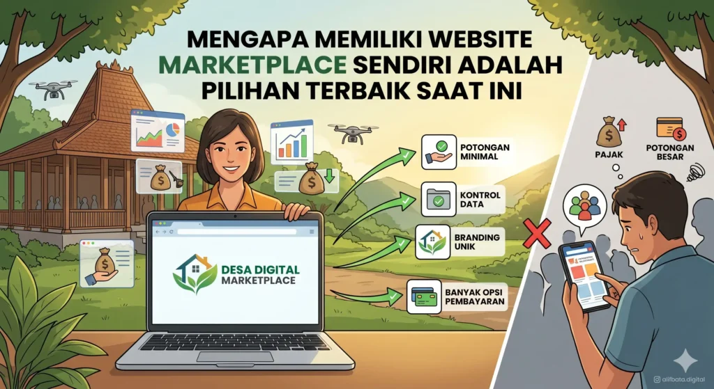 Mengapa Memiliki Website Marketplace Sendiri Adalah Pilihan Terbaik Saat Ini