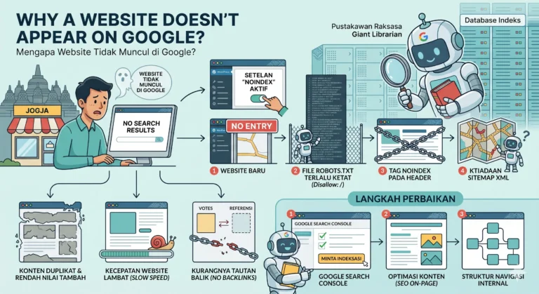 Mengapa Website Tidak Muncul di Google