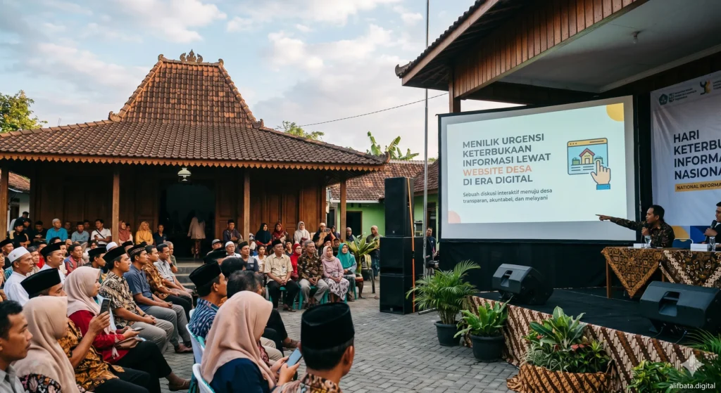 Menilik Urgensi Keterbukaan Informasi Lewat Website Desa di Era Digital