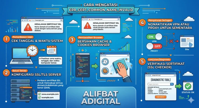 cara mengatasi err_cert_common_name_invalid