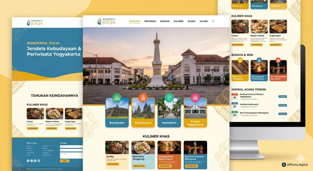 jasa pembuatan dan berapa harga website jogja