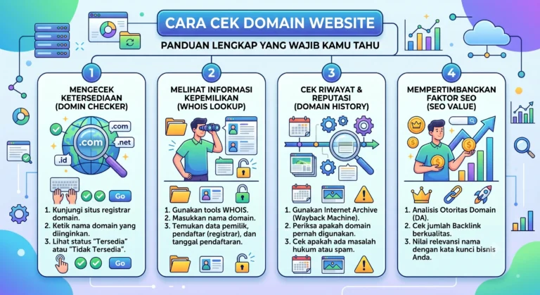 Cara Cek Domain Website, Panduan Lengkap yang Wajib Kamu Tahu