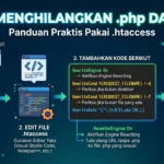 Cara Menghilangkan .php dari URL, Panduan Praktis Pakai .htaccess