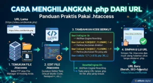 Cara Menghilangkan .php dari URL, Panduan Praktis Pakai .htaccess