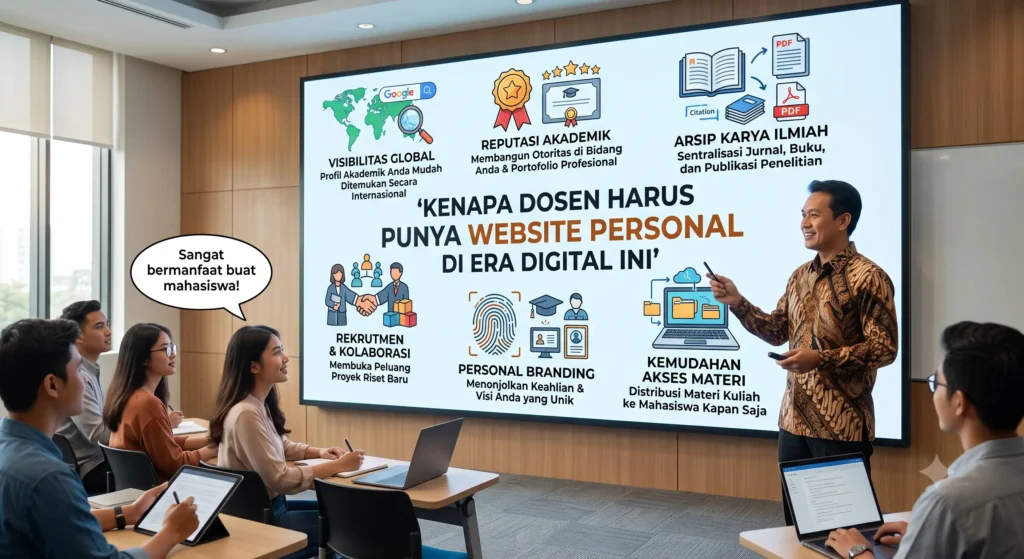 Kenapa Dosen Harus Punya Website Personal di Era Digital Ini