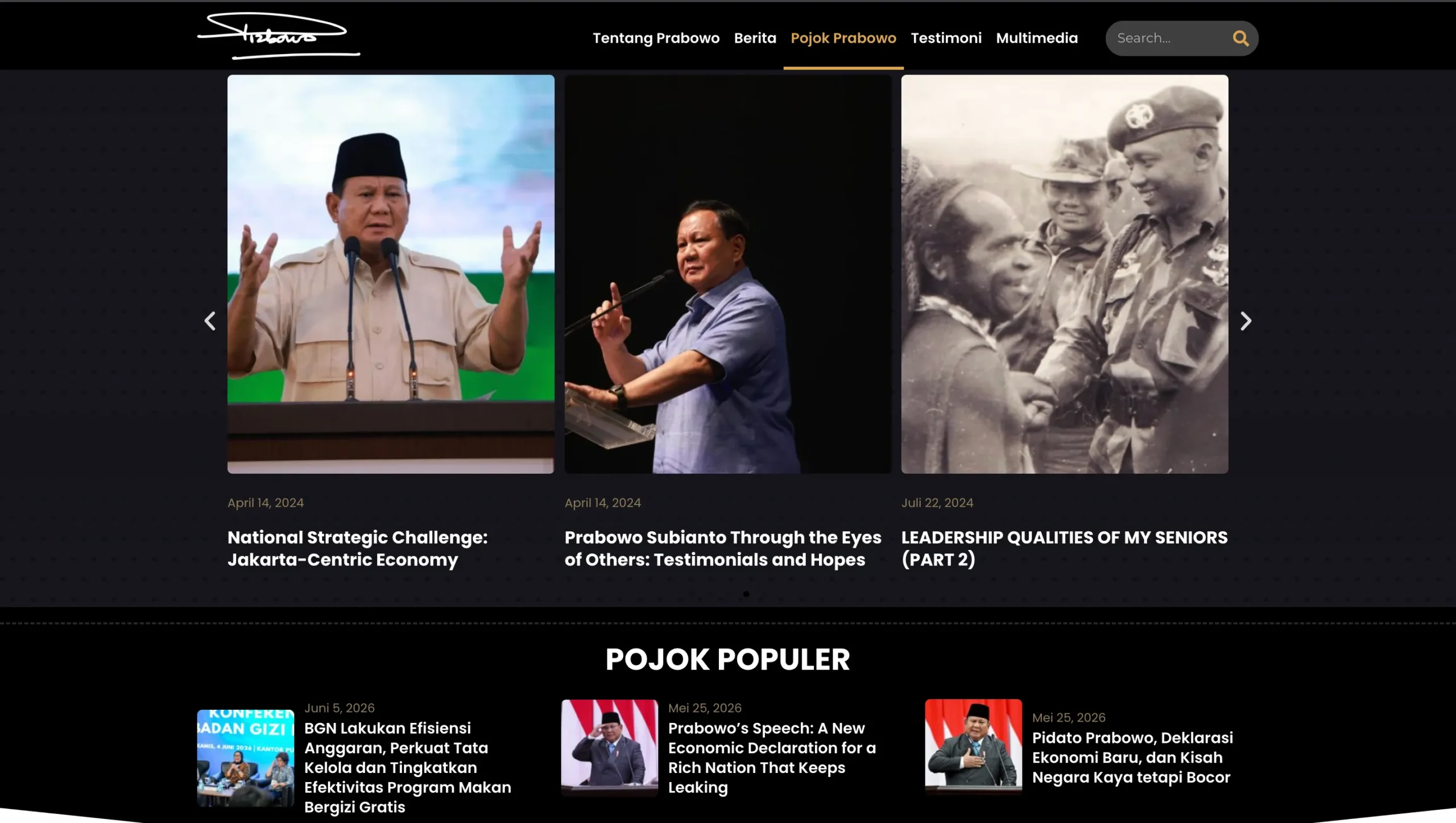 website prabowo subianto