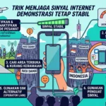 Cara Menjaga Sinyal Internet Demonstrasi Tetap Stabil, Ini Triknya
