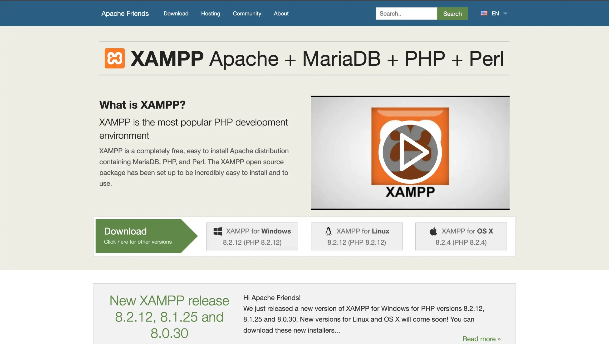 xampp tua-tua tetap perkasa