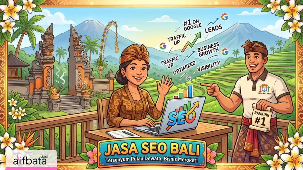 jasa seo bali, pengalaman real Alifbata Digital Menangani berbagai bisnis di bali