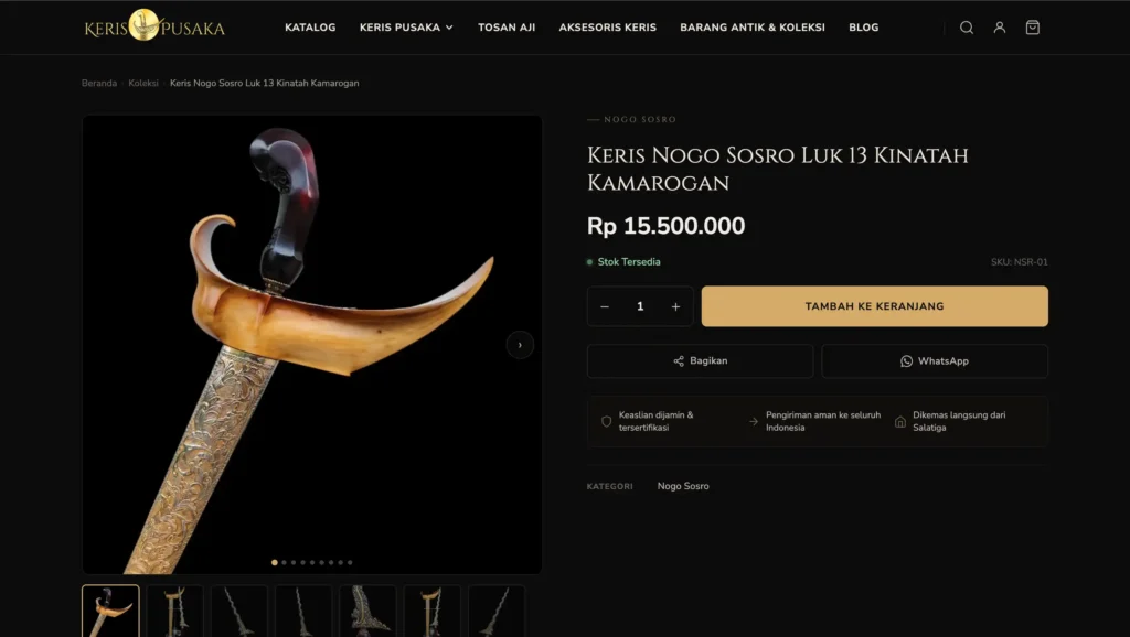 Keris Pusaka - foto 2