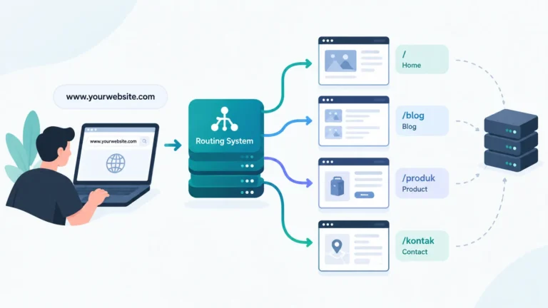 sistem routing webdevelopment